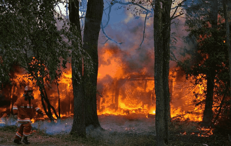 Hundreds of firefighters continue to battle embers