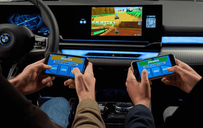 BMW 5 Series launches with AirConsole gaming platform
